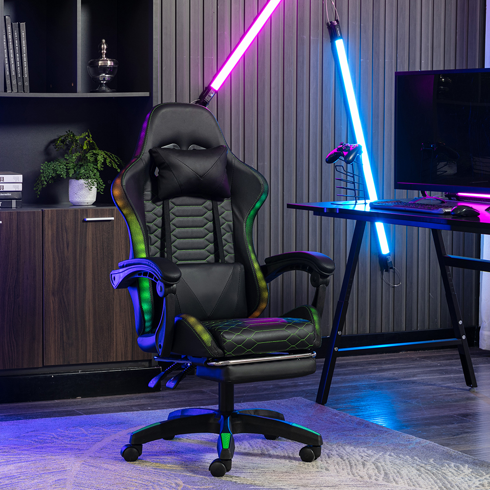 GAMING CHAIRS WITH RGB LIGHT