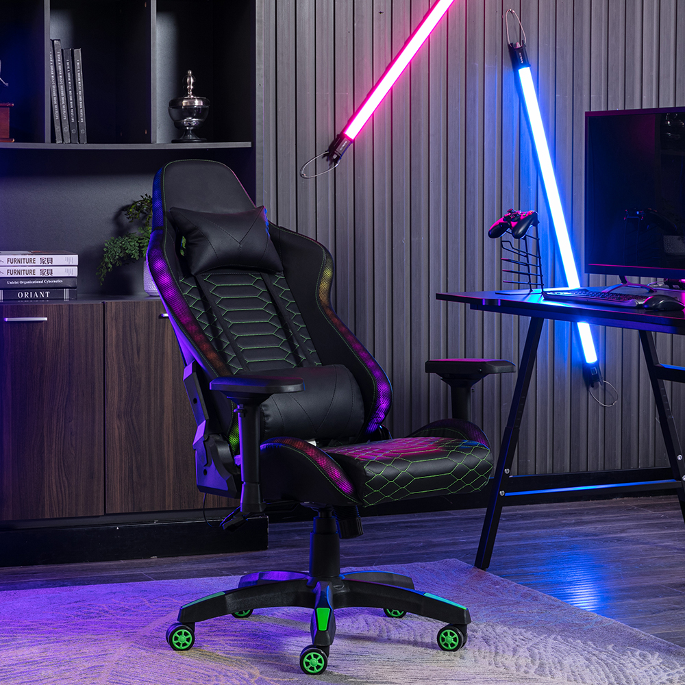 GAMING CHAIRS WITH RGB LIGHT