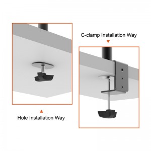 Manufacturer Accept OEM&ODM Dual-Screen Monitor Mount