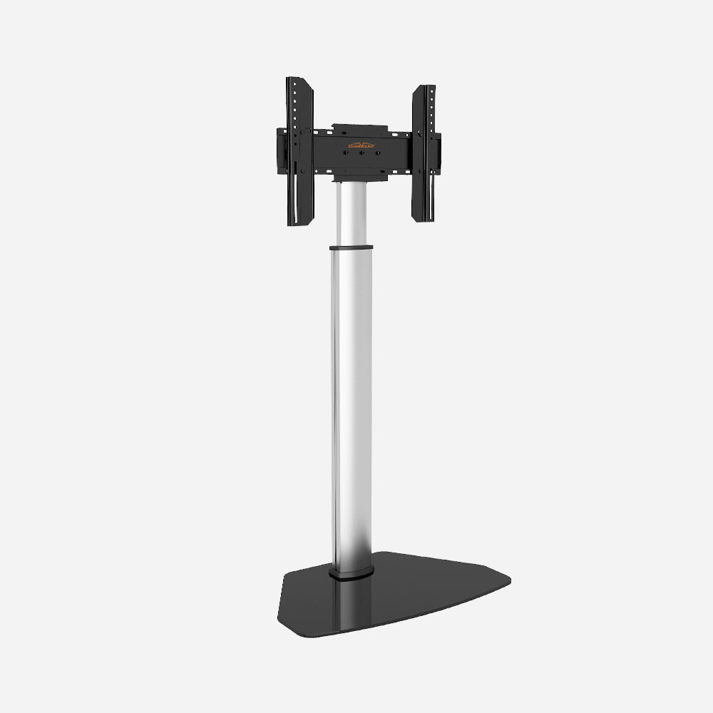 Qhov siab Adjustable Pem Teb TV Stand