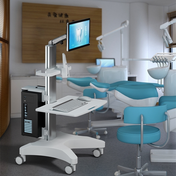 Medical Cart Medical Trolley for Dental Clinic Hospital