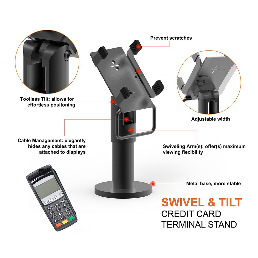 Adjustable Angle Credit Card Terminal POS Stand