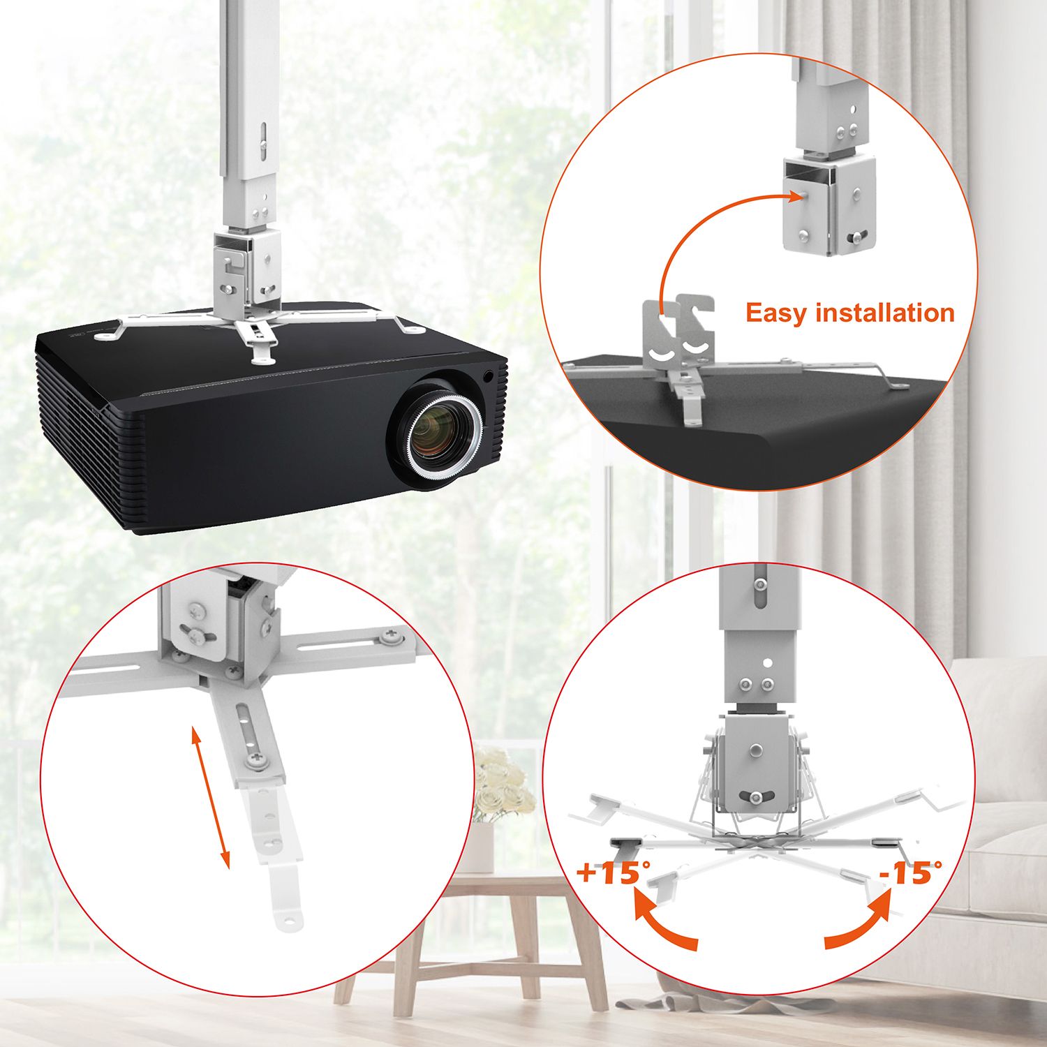 Projector Ceiling Wall Mount