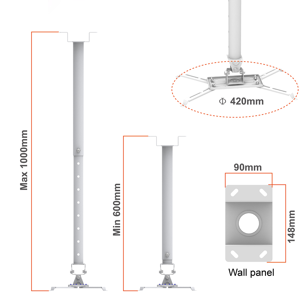 Projector Ceiling Mount Bracket