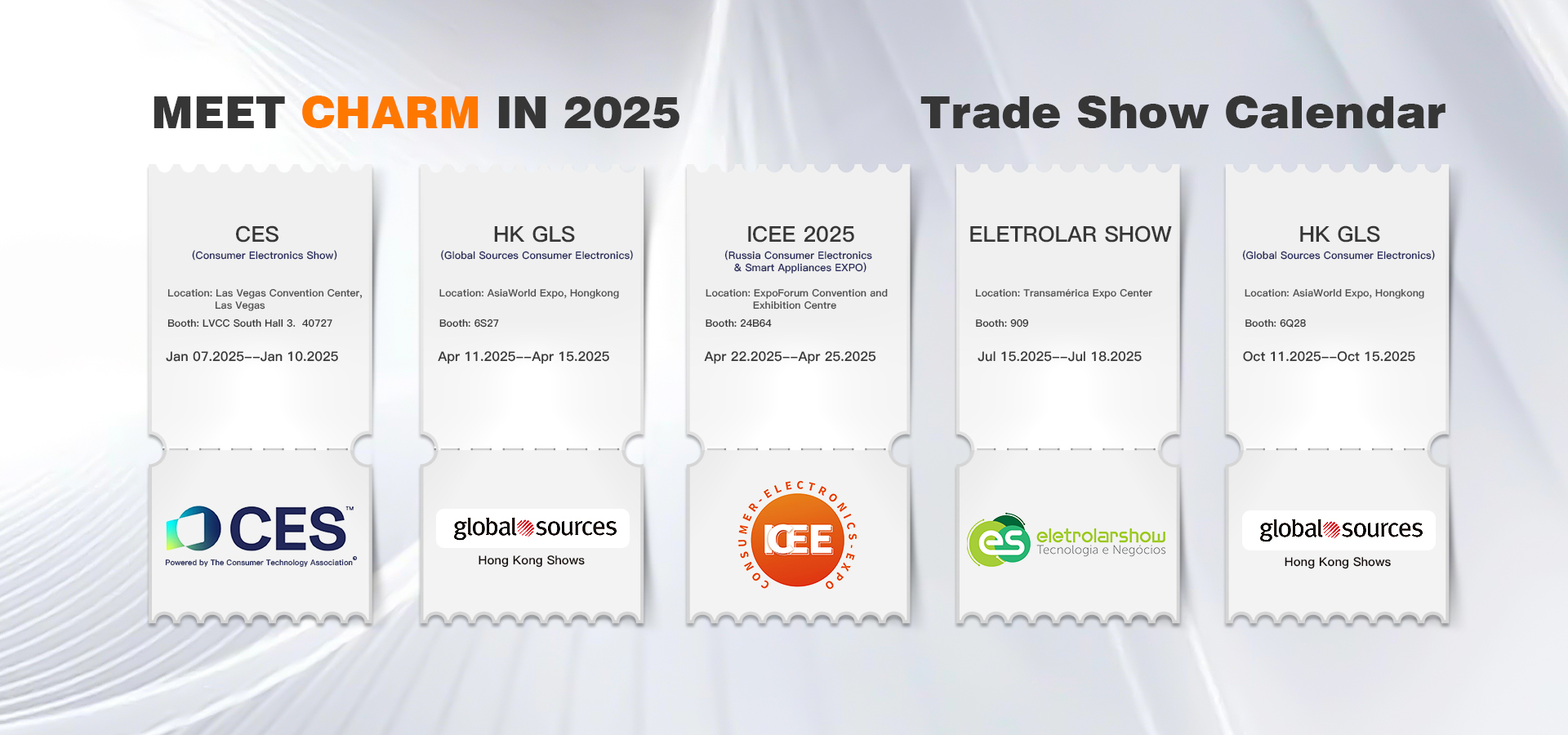 Trade Show Calendar in 2025