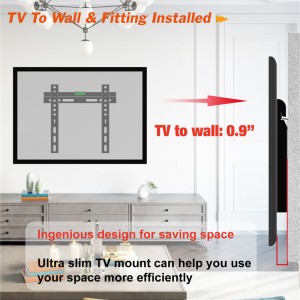 High Quality Ultra Slim TV Bracket