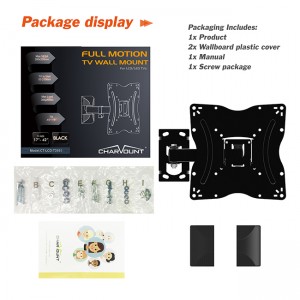 Grousshandel 2021 Neien Design LCD TV Wandmontage TV Bracket fir déi meescht 13-27 Zoll